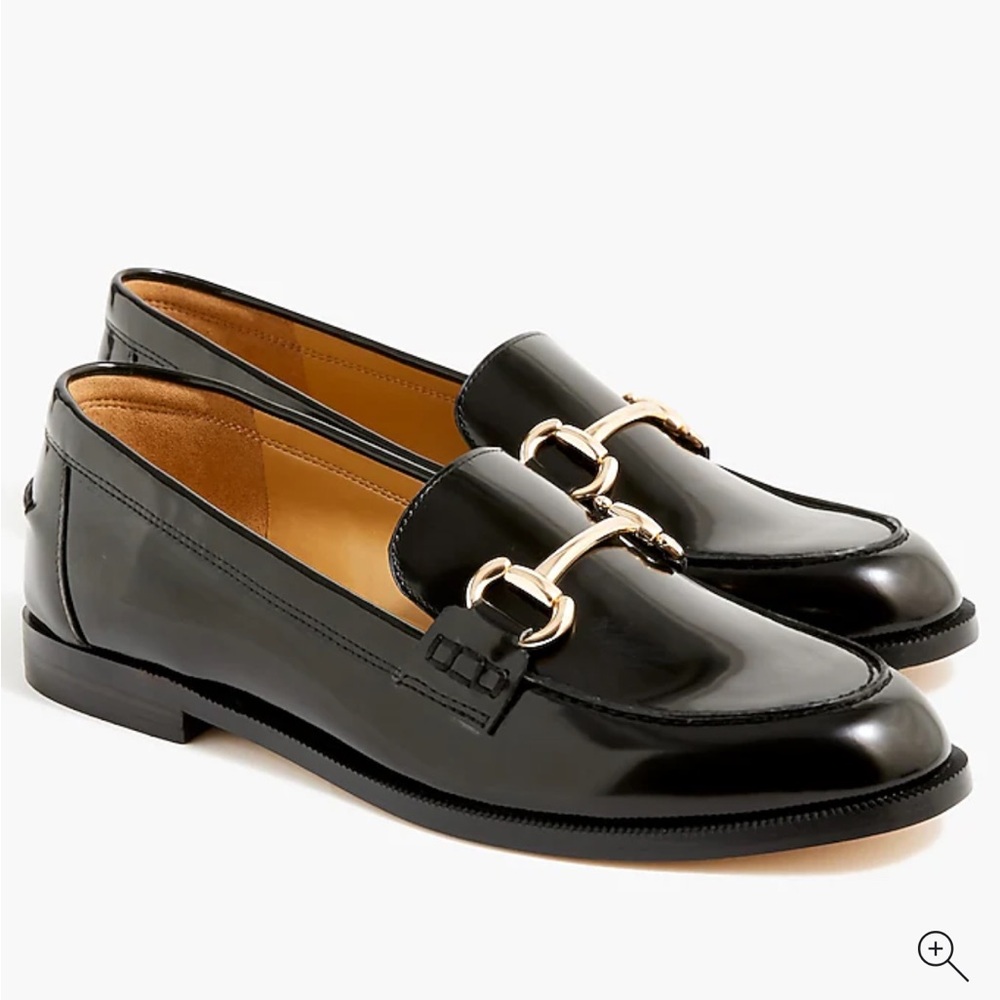 J. Crew Black Loafers